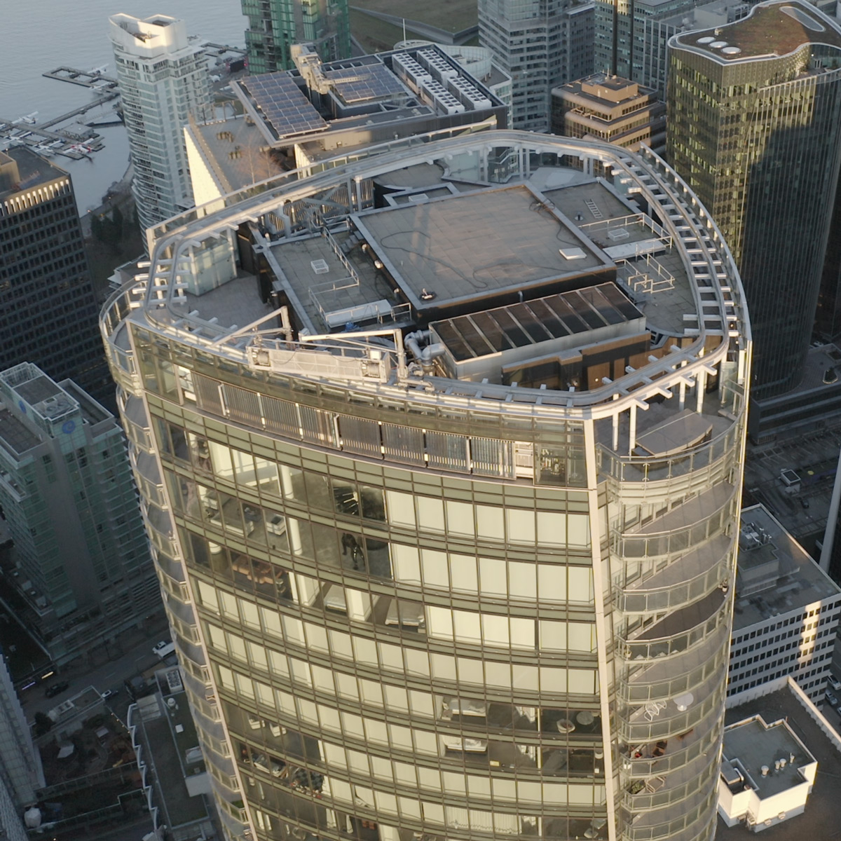 Paradox Vancouver (Trump Tower) Roofing
